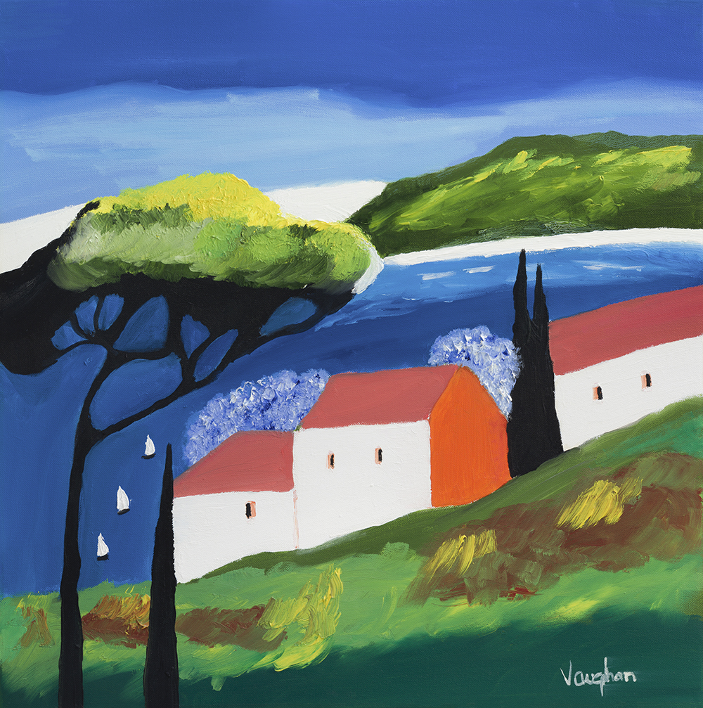 Vaughan Davies panorama painting