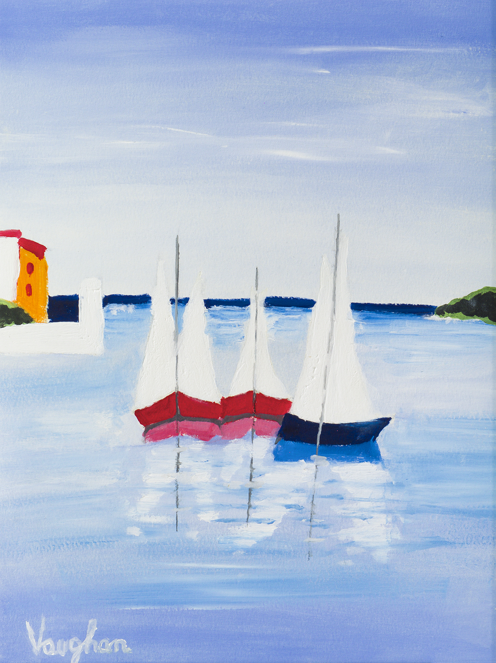 Vaughan Davies panorama painting