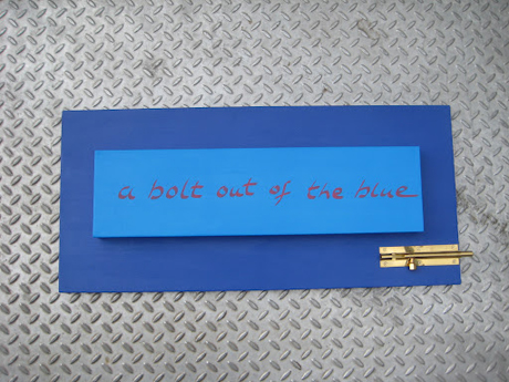 A bolt out of the blue by Roger McGough