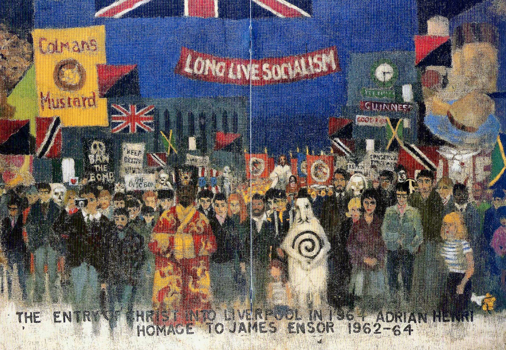 The Entry of Christ into Liverpool by Adrian Henri